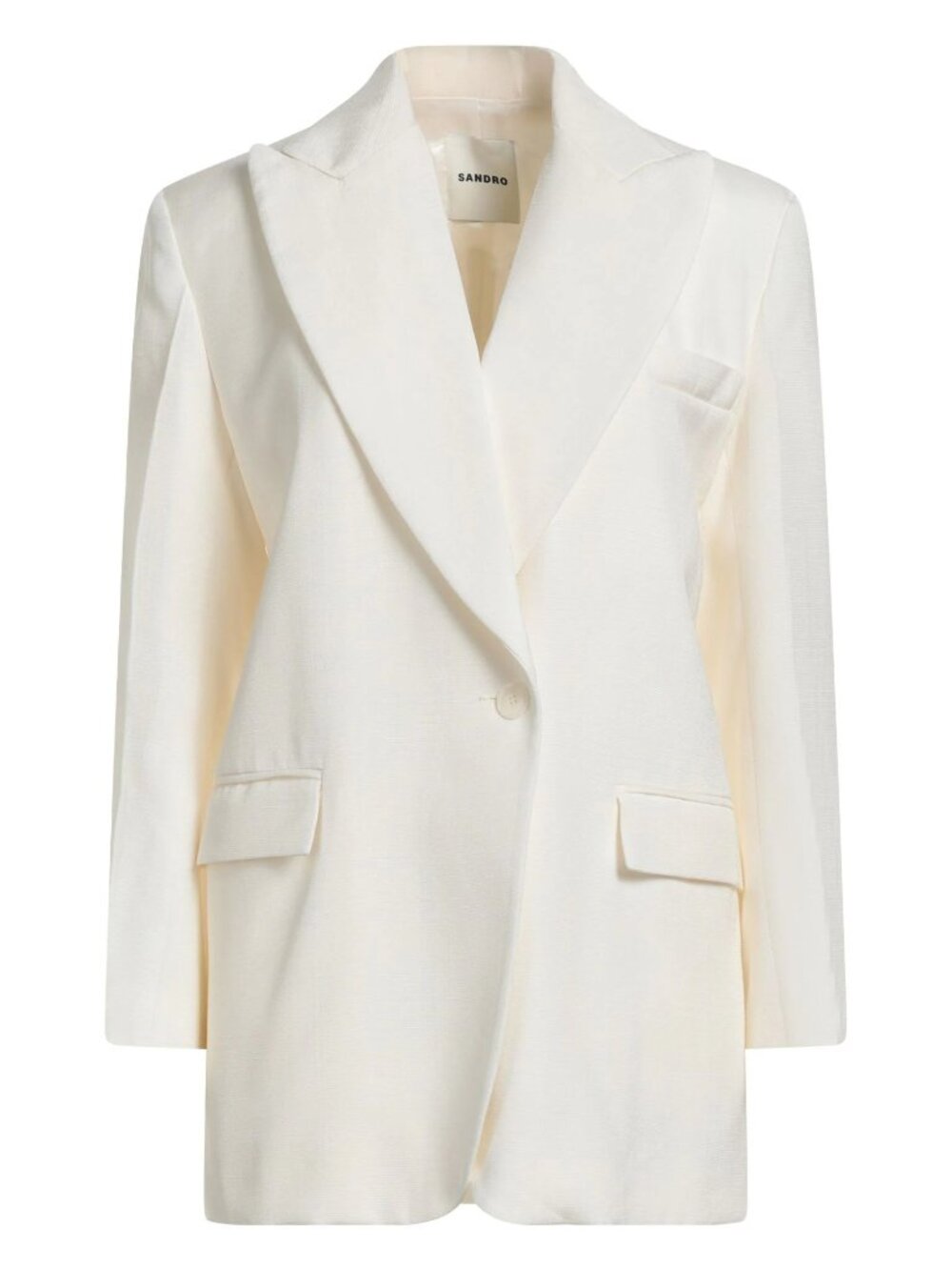 NWOT Sandro White Blazer FR 34/US 2 $550 MSRP